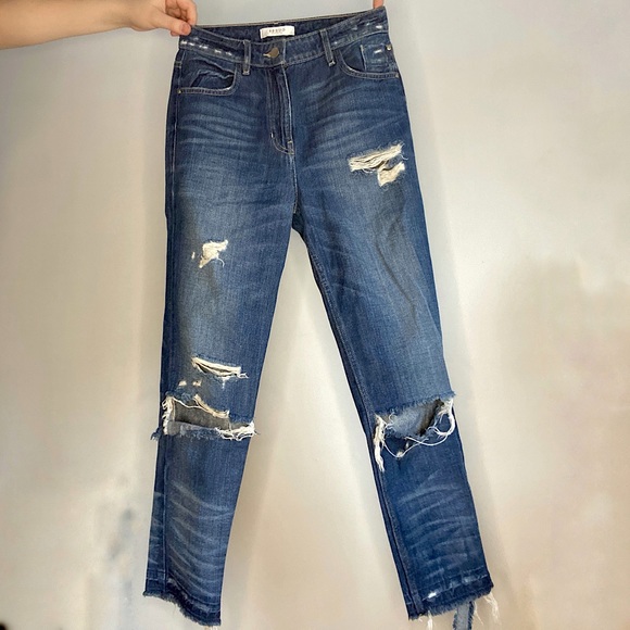 GUESS ankle cut high-waisted jeans - Picture 1 of 4